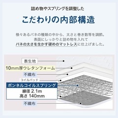 ニトリ　シングル　マットレスの画像