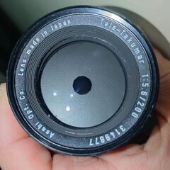 希少な円形絞り 10枚羽根 ■ PENTAX Tele-Takumar 200mm F5.6 ★分解清掃済の画像