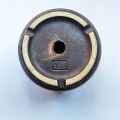 【受皿付】陶器鉢・ブラック（12cm×12cm）塊根植物 / アガベの画像