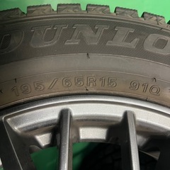 スタッドレスタイヤホイール4本セット　15インチ6J 5H PCD114.3 オフセット53ノアヴォクシー等　の画像