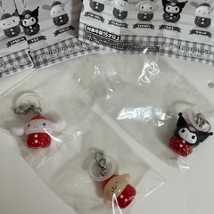 サンリオ いちごめじるし クロミ・シナモン・ポムポムプリン 3つセットの画像