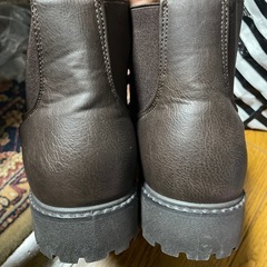 未使用　タグ付き　凸凹ソール　ブーツ　濃茶　26.5cmの画像