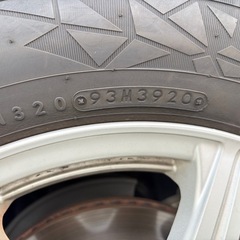 205/60 16 スタッドレスタイヤ 2020年製 アルミホイール付き 4本セットの画像