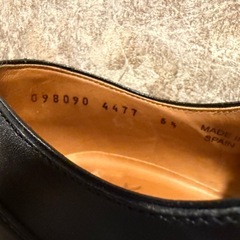 純正シューツリー付き✨ バーウィック4477 25.5 タンクソールの画像