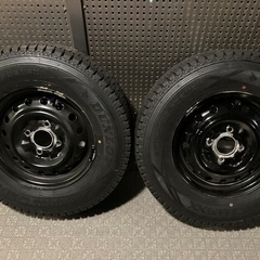 14インチ　バン用ホイール　タイヤ　4本の画像