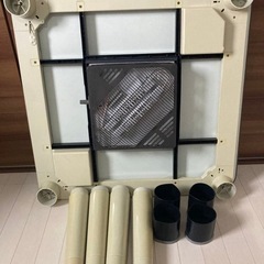 こたつテーブル・高さ調節足付き・コードなしテーブルのみの画像