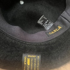 CA4LA（カシラ）ファーハット 黒｜日本製の画像