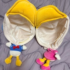 ディズニーランド　デイジー　ドナルド　帽子の画像