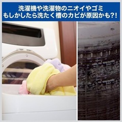 洗濯槽クリーナー 塩素タイプ 液体タイプ 550g×2個 (ドラム式にもOK) 洗濯機 洗濯 洗たく槽 クリーナーの画像