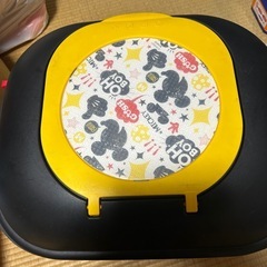 ミッキーおもちゃ入れの画像