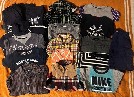 男の子100cm 110cm まとめ売り (ことり) 三本松口のキッズ用品《子供服