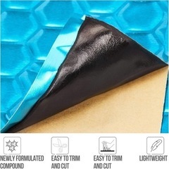 Amazonベーシック 車載用防音シート 37cm × 25cm (10枚入)の画像