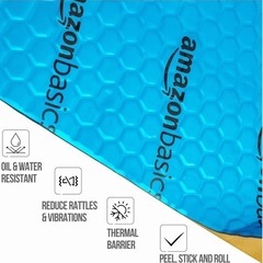 Amazonベーシック 車載用防音シート 37cm × 25cm (10枚入)の画像