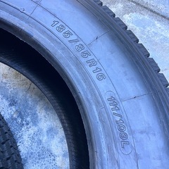 トラック用スタッドレス　アイスガード新品未使用の画像