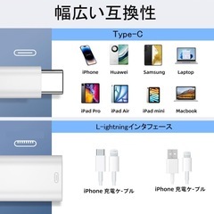 新品未使用　Type C　ライトニング　変換　アダプタの画像