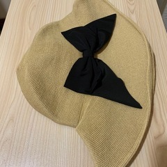 美品‼️パナーデパドゥ 折りたたみ　麦わら帽子の画像