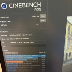 ゲーミングPC RYZEN5-7600 RTX3080 DDR5 16GBの画像