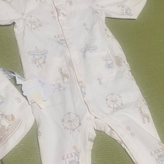 ロンパース・スタイセット ホワイトの画像