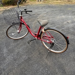 26インチ6段ギア自転車の画像