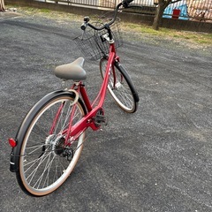 26インチ6段ギア自転車の画像