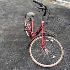 26インチ6段ギア自転車の画像