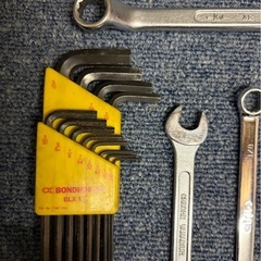 インチ工具 いろいろ サイズばらばらの画像