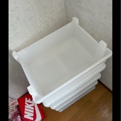 ニトリ　上蓋なし　4段収納ケースの画像