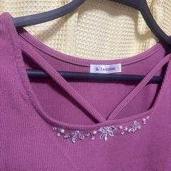 リジェイスプル　カットソーピンクの画像