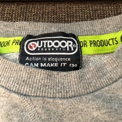 キッズ服 OUTDOOR アウトドア スウェット サイズ130の画像