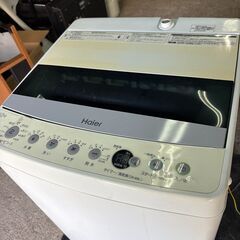 ハイアール 全自動洗濯機 4.5kg JW-C45D 2020年製 使用感あり 一人暮らし向けの画像