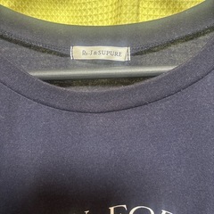 リジェイスプル　猫のカットソー　紺色の画像