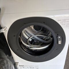 SHARP ドラム式洗濯乾燥機 ES-W114-SL 11kg 2022年製 左開きの画像
