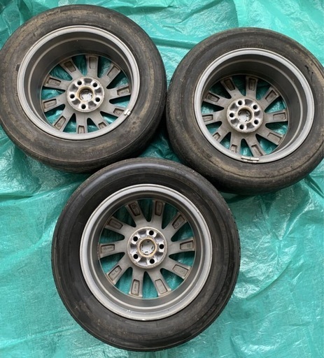 トヨタ純正 17インチ アルミホイール タイヤセット 3個セット