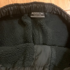 メンズ裏ボアパンツMサイズ黒の画像