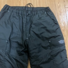 メンズ裏ボアパンツMサイズ黒の画像