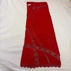 【未使用】赤マフラーの画像