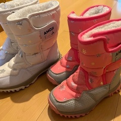 女児スノーブーツ、雨具(140)、ワンピースの画像