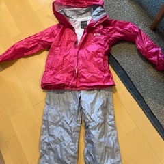 女児スノーブーツ、雨具(140)、ワンピースの画像