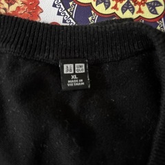 Bユニクロカーディガンの画像