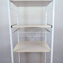 スチールキッチンラック 棚3段 サイズ：幅52cm×奥行45cm×高さ170cmの画像