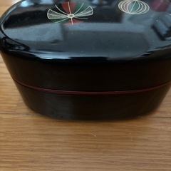 輪島塗りお弁当箱の画像