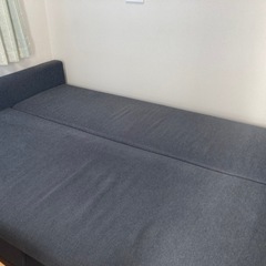 3人掛けソファベッドの画像