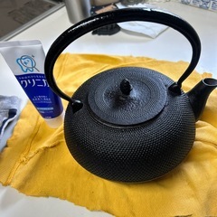 南部鉄器　鉄瓶　キャンプなどに如何ですか？の画像