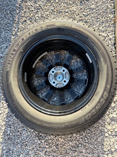 【価格相談可】スタッドレスタイヤホイール4セット ナット付　195/65R16 92Q ダンロップ