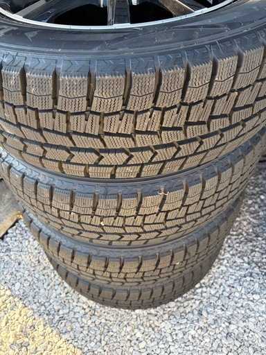 【価格相談可】スタッドレスタイヤホイール4セット ナット付　195/65R16 92Q ダンロップ
