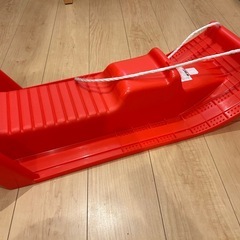 ソリ 雪遊びの画像