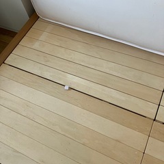 無印良品セミダブルベッド収納付きとマットレスの画像