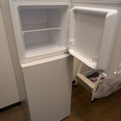 【断捨離中】138L 右開き冷凍冷蔵庫白の画像