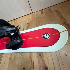LISKY 　ビンディング付き　 スノーボード　スノボ　 142cmの画像