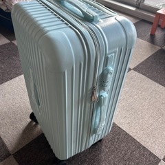 キャリーケース 新品　軽量 エメラルドグリーン スーツケースの画像